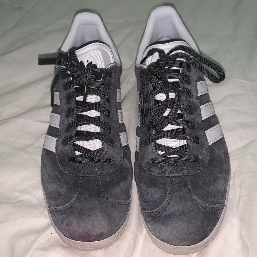 Adidas Grey Swede shoes